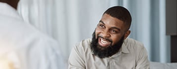 Man receiving Value-Based Care