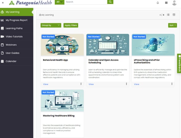 Screenshot of Patagonia Health eLearning Module