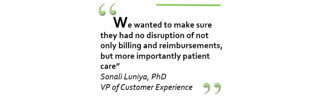 Quote from VP of Customer Experience
