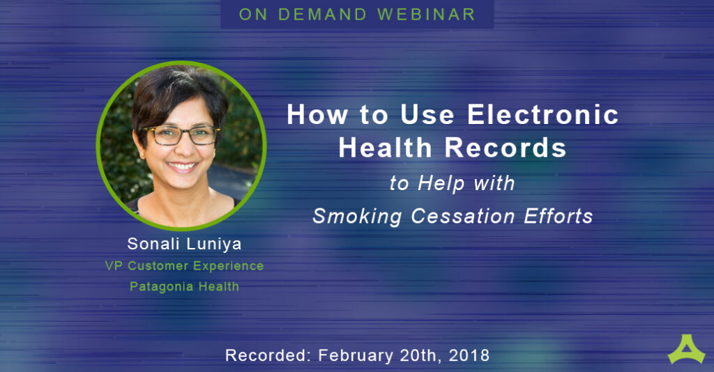 Educational Webinar on How to Use Electronic Health Records (EHR) to help with Smoking Cessation Efforts and Programs in Public Health